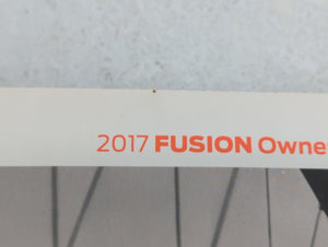 2017 Ford Fusion Owners Manual Book Guide OEM Used Auto Parts