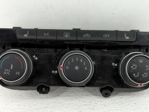 2017 Volkswagen Golf Sportwagen Climate Control Module Temperature AC/Heater Replacement P/N:5GM907426E 5GM907426 Fits OEM Used Auto Parts