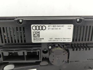 2009-2012 Audi A4 Climate Control Module Temperature AC/Heater Replacement P/N:8T1 820 043 AA 8T1 820 043 AK Fits OEM Used Auto Parts