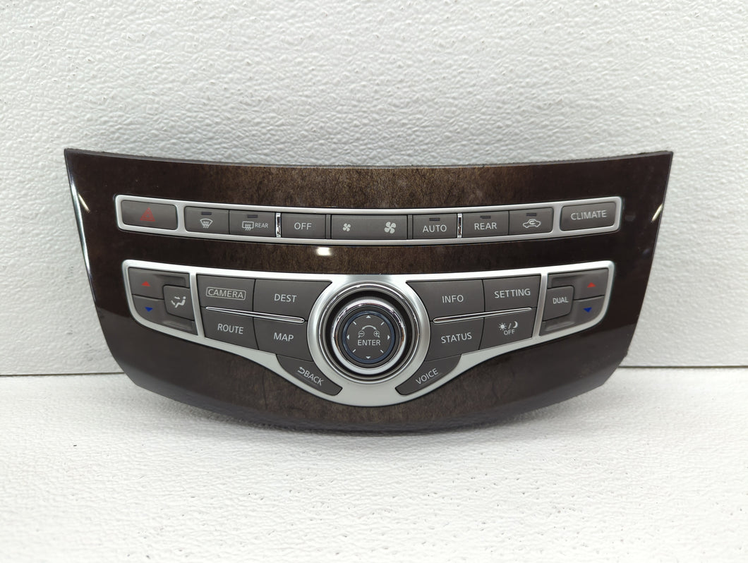 2013-2014 Nissan Pathfinder Radio Control Panel