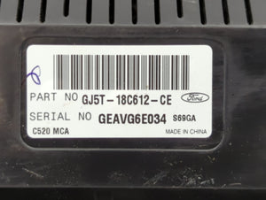 2017 Ford Escape Climate Control Module Temperature AC/Heater Replacement P/N:GJ5T-18C612-EA GJ5T-18C612-FA Fits OEM Used Auto Parts