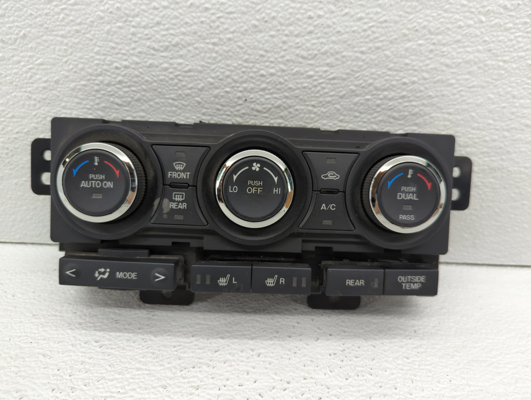 2010-2015 Mazda Cx-9 Climate Control Module Temperature AC/Heater Replacement P/N:TE70-61-190 Fits 2010 2011 2012 2013 2014 2015 OEM Used Auto Parts