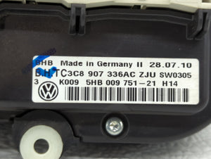 2009-2011 Volkswagen Eos Climate Control Module Temperature AC/Heater Replacement P/N:5HB 009 751 3C8 907 336 AC Fits OEM Used Auto Parts