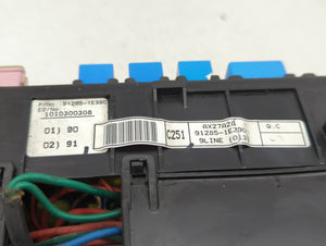 2006-2011 Hyundai Accent Fusebox Fuse Box Panel Relay Module P/N:91285-1E390 91940-1E101 Fits 2006 2007 2008 2009 2010 2011 OEM Used Auto Parts