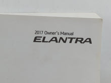 2017 Hyundai Elantra Owners Manual Book Guide OEM Used Auto Parts