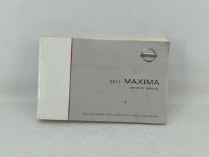 2011 Nissan Maxima Owners Manual Book Guide OEM Used Auto Parts