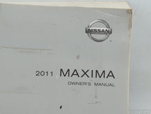 2011 Nissan Maxima Owners Manual Book Guide OEM Used Auto Parts