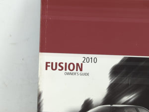 2010 Ford Fusion Owners Manual Book Guide OEM Used Auto Parts