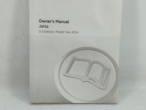 2016 Volkswagen Jetta Owners Manual Book Guide OEM Used Auto Parts