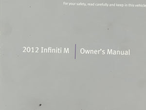 2012 Infiniti M35 Owners Manual Book Guide OEM Used Auto Parts