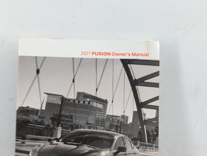 2017 Ford Fusion Owners Manual Book Guide OEM Used Auto Parts