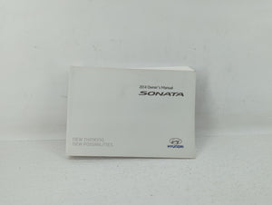 2014 Hyundai Sonata Owners Manual Book Guide OEM Used Auto Parts