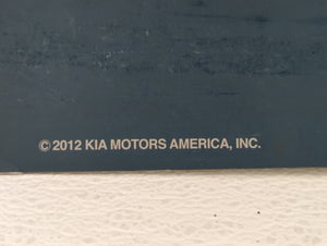 2013 Kia Forte Owners Manual Book Guide OEM Used Auto Parts