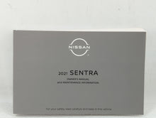 2021 Nissan Sentra Owners Manual Book Guide OEM Used Auto Parts