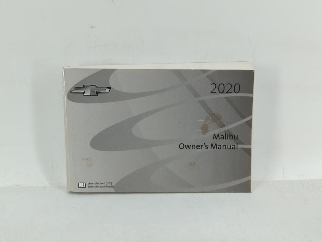 2020 Chevrolet Malibu Owners Manual Book Guide OEM Used Auto Parts