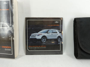 2012 Ford Explorer Owners Manual Book Guide OEM Used Auto Parts