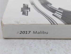 2017 Chevrolet Malibu Owners Manual Book Guide OEM Used Auto Parts