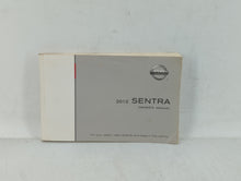 2012 Nissan Sentra Owners Manual Book Guide OEM Used Auto Parts