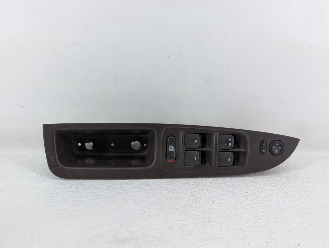 2010-2011 Chevrolet Malibu Master Power Window Switch Replacement Driver Side Left P/N:25993394 20807220 Fits 2010 2011 OEM Used Auto Parts