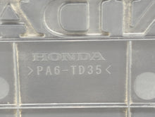 2017 Honda Civic Engine Cover