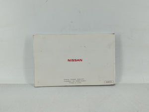 2005 Nissan Maxima Owners Manual Book Guide OEM Used Auto Parts