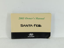 2005 Hyundai Santa Fe Owners Manual Book Guide OEM Used Auto Parts