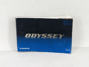 2013 Honda Odyssey Owners Manual Book Guide OEM Used Auto Parts