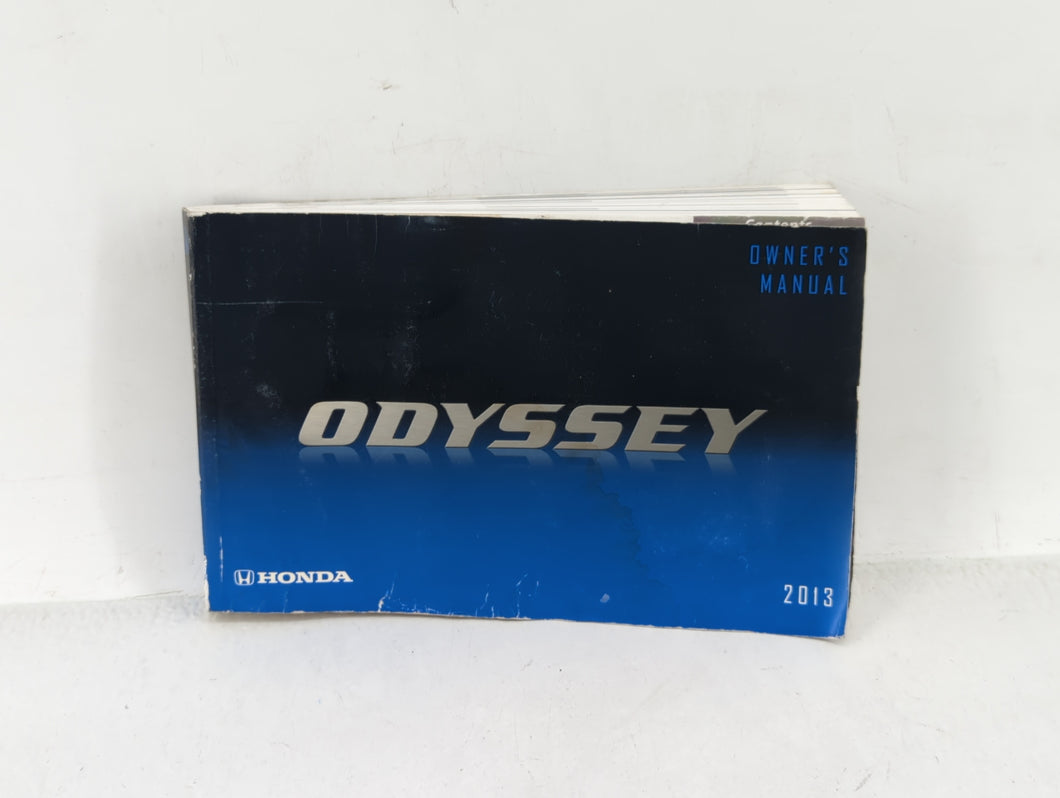 2013 Honda Odyssey Owners Manual Book Guide OEM Used Auto Parts