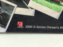 2000 Saturn Sl Owners Manual Book Guide OEM Used Auto Parts