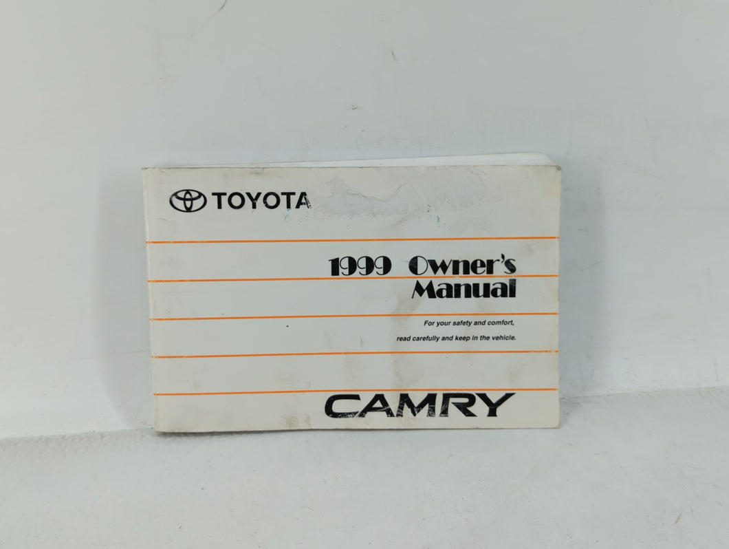 1999 Toyota Camry Owners Manual Book Guide OEM Used Auto Parts