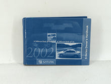 2002 Saturn Sl Owners Manual Book Guide OEM Used Auto Parts