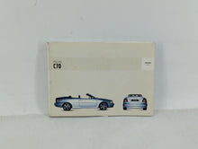 2004 Volvo C70 Owners Manual Book Guide OEM Used Auto Parts