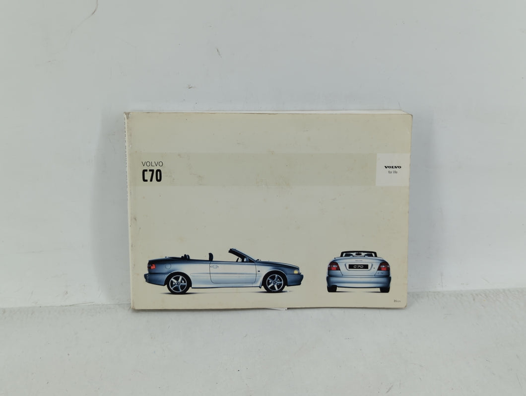 2004 Volvo C70 Owners Manual Book Guide OEM Used Auto Parts