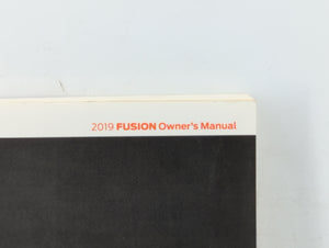 2019 Ford Fusion Owners Manual Book Guide OEM Used Auto Parts