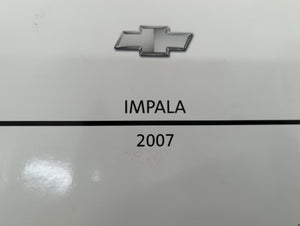 2007 Chevrolet Impala Owners Manual Book Guide OEM Used Auto Parts