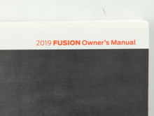 2019 Ford Fusion Owners Manual Book Guide OEM Used Auto Parts