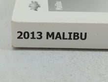 2013 Chevrolet Malibu Owners Manual Book Guide OEM Used Auto Parts