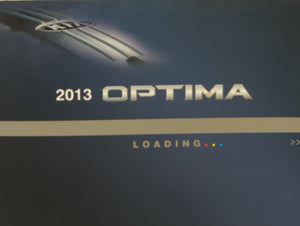 2013 Kia Optima Owners Manual Book Guide OEM Used Auto Parts