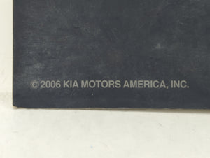 2007 Kia Sedona Owners Manual Book Guide OEM Used Auto Parts