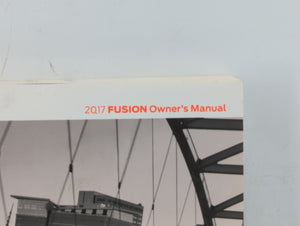 2017 Ford Fusion Owners Manual Book Guide OEM Used Auto Parts