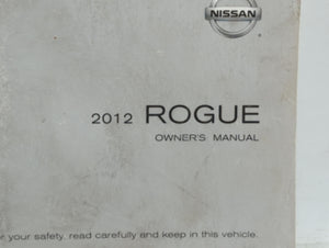 2012 Nissan Rogue Owners Manual Book Guide OEM Used Auto Parts