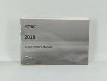 2018 Chevrolet Cruze Owners Manual Book Guide OEM Used Auto Parts