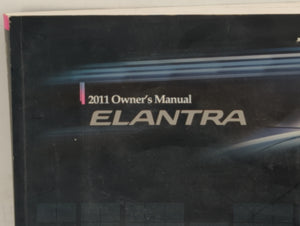 2011 Hyundai Elantra Owners Manual Book Guide OEM Used Auto Parts