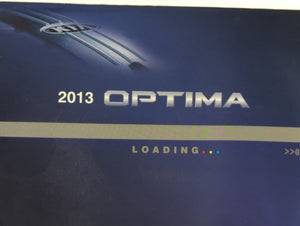 2013 Kia Optima Owners Manual Book Guide OEM Used Auto Parts