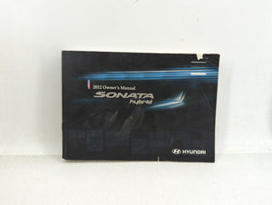 2012 Hyundai Sonata Owners Manual Book Guide OEM Used Auto Parts