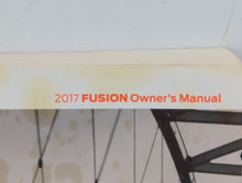 2017 Ford Fusion Owners Manual Book Guide OEM Used Auto Parts