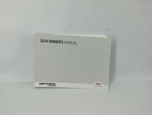 2014 Kia Optima Owners Manual Book Guide OEM Used Auto Parts