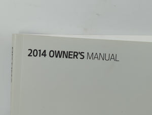 2014 Kia Optima Owners Manual Book Guide OEM Used Auto Parts