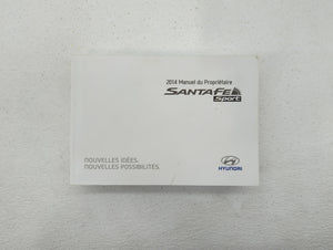 2014 Hyundai Santa Fe Owners Manual Book Guide OEM Used Auto Parts