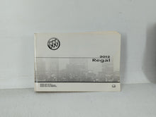 2012 Buick Regal Owners Manual Book Guide OEM Used Auto Parts